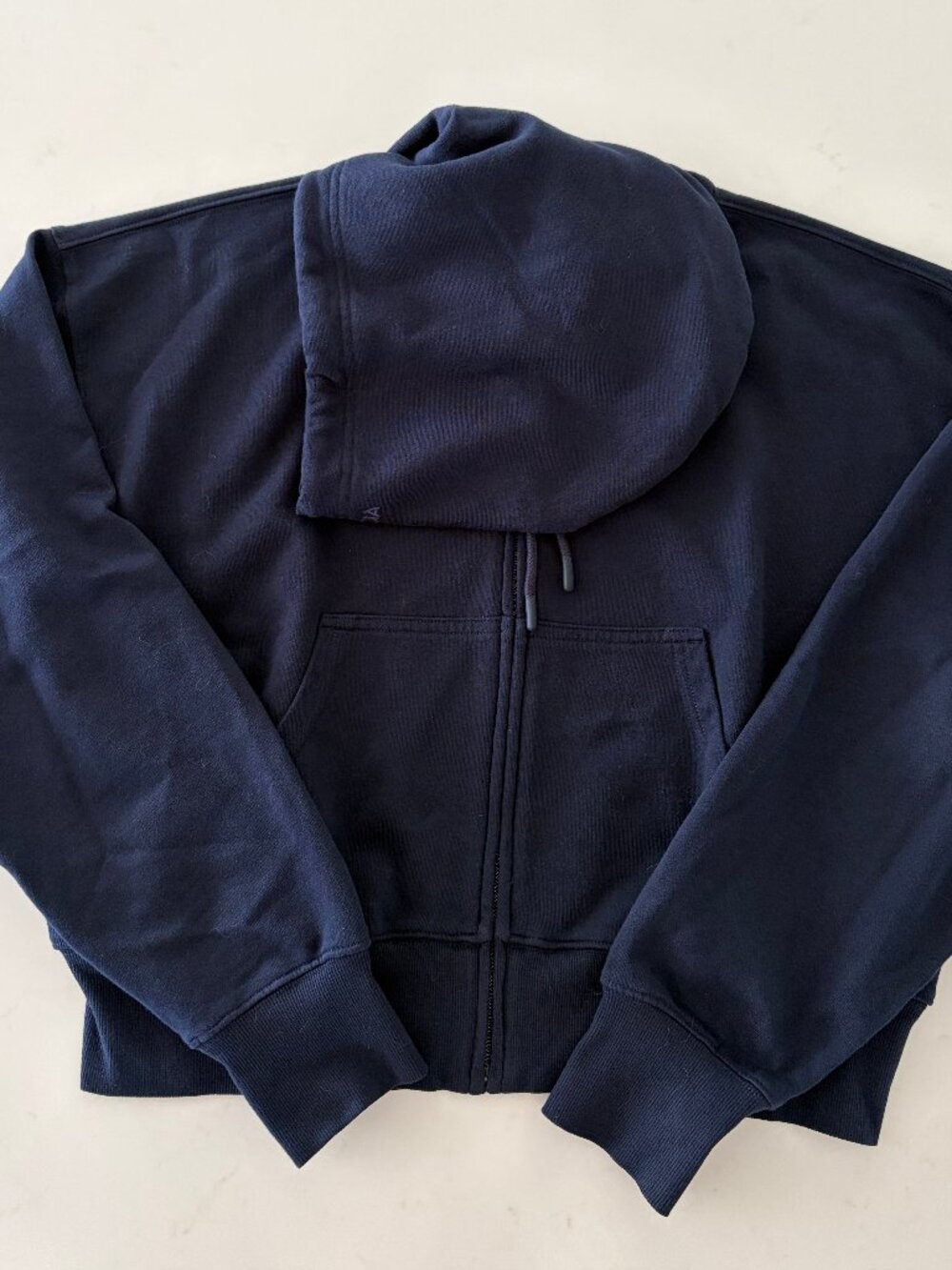 ARITZIA Terry Sweatfleece Boyfriend Boxy Zip Hoodie